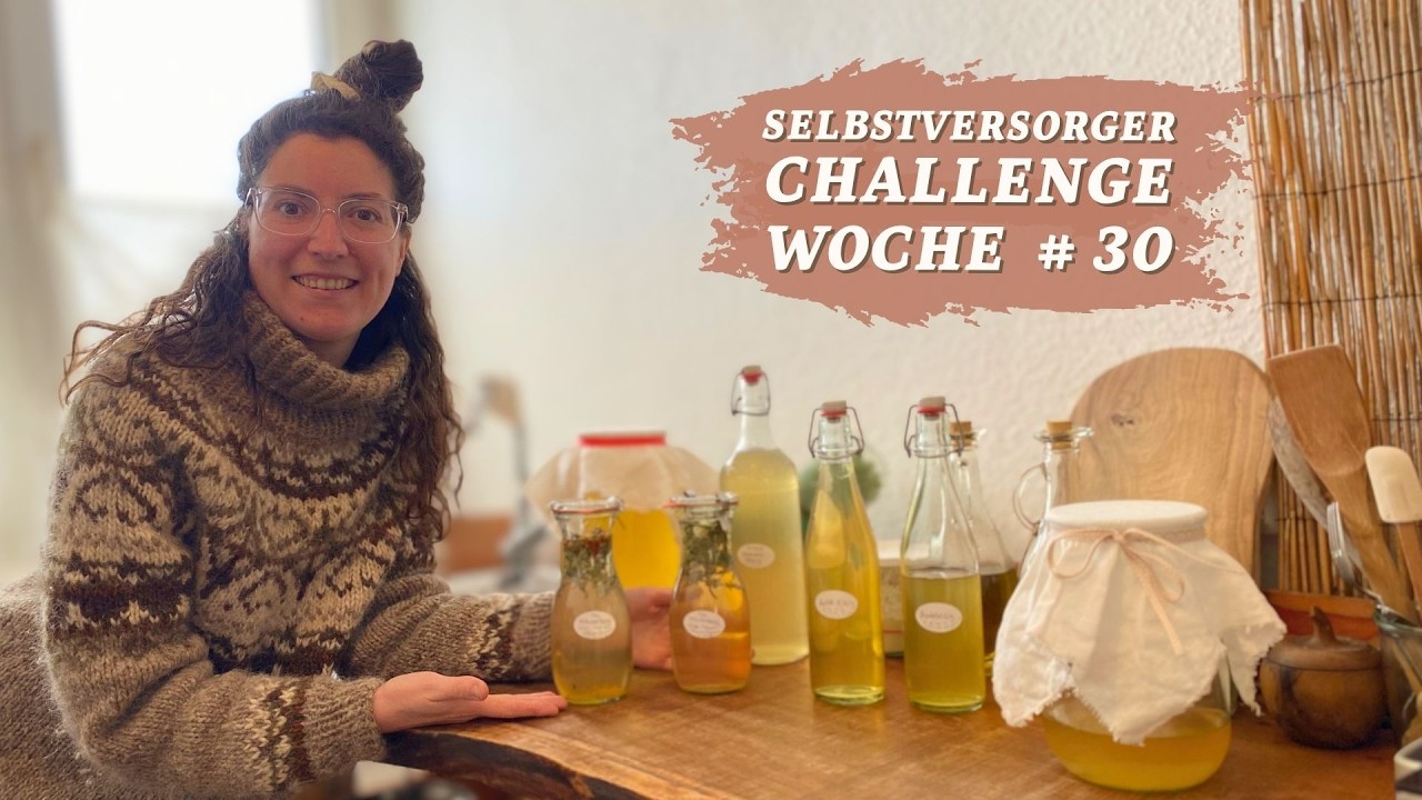 I make my own vinegar! Week #30 Self-Sufficiency Challenge