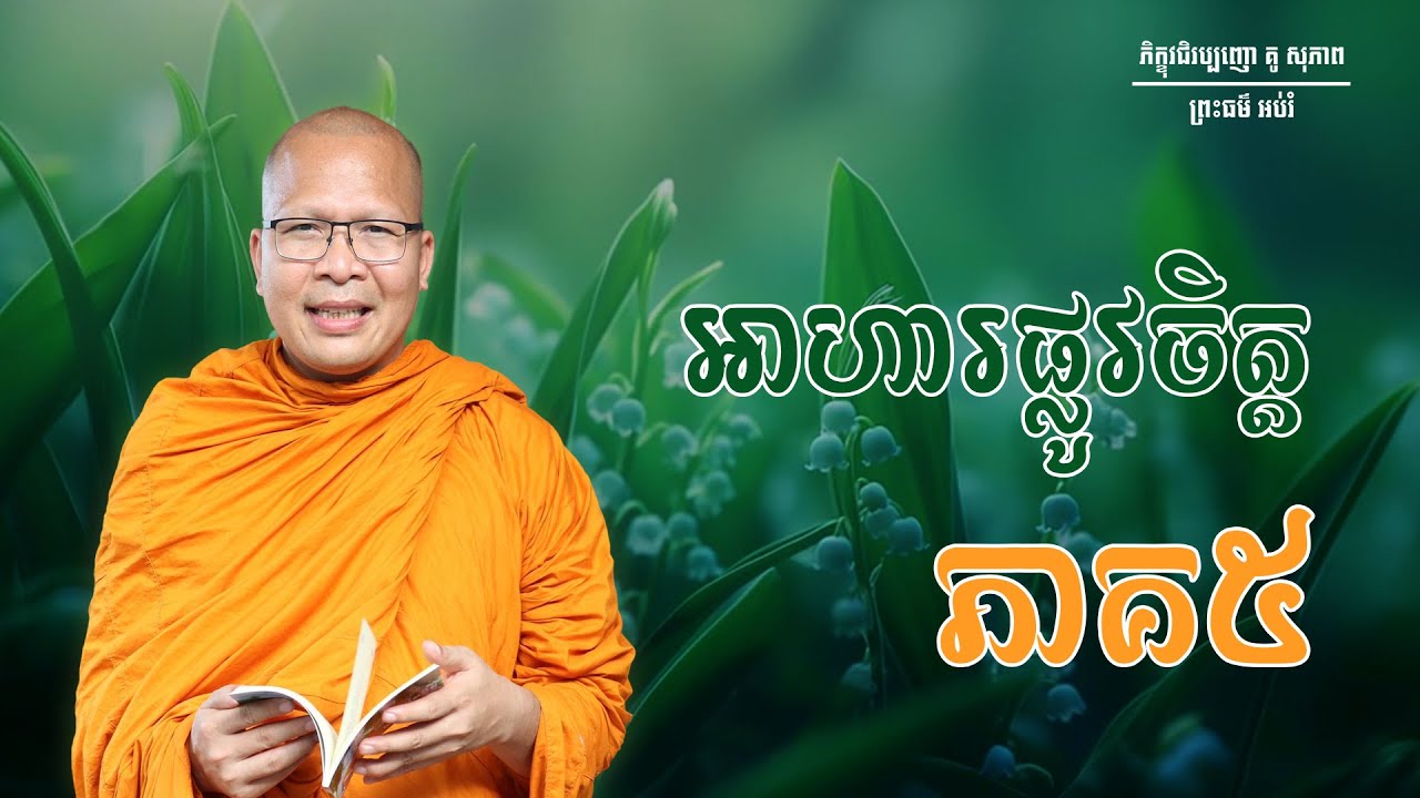 អាហារផ្លូវចិត្ត ភាគ៥/ធម៌អប់រំចិត្ត/Kou Sopheap/គូ សុភាព