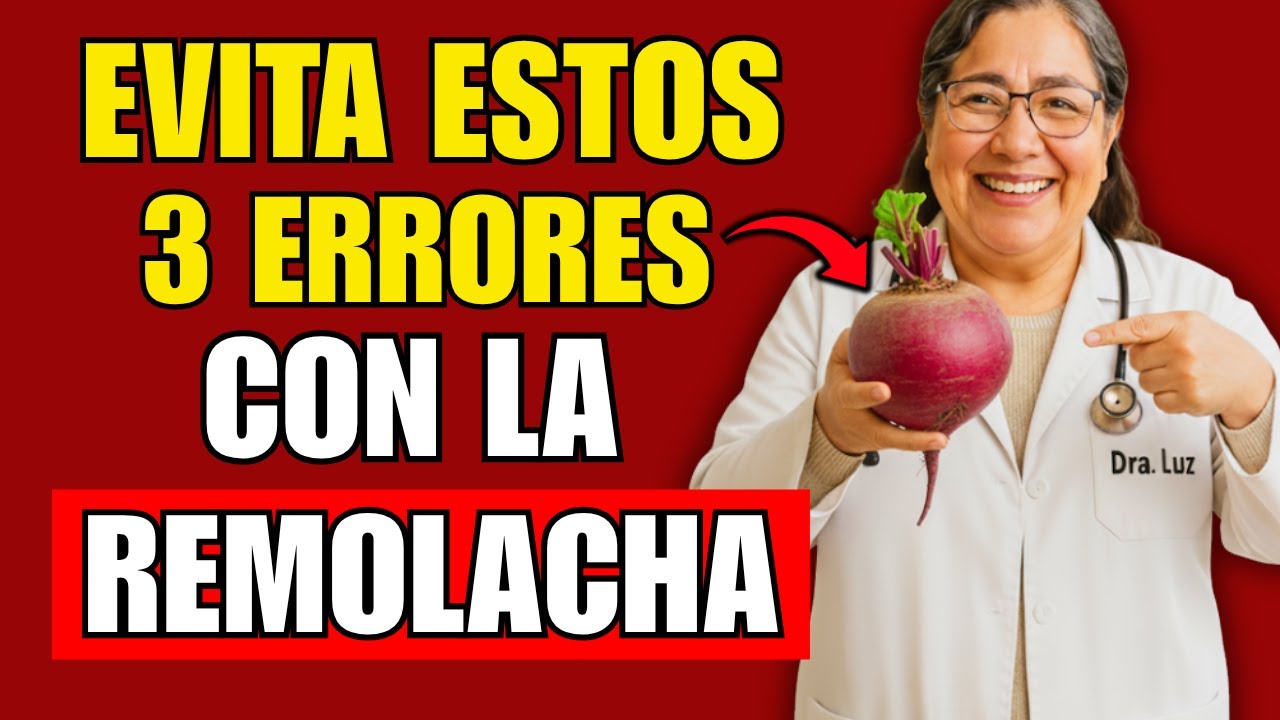 3 ERRORES al COMER REMOLACHA que Da&ntilde;an tu Salud C&oacute;mo Tomarla Bien