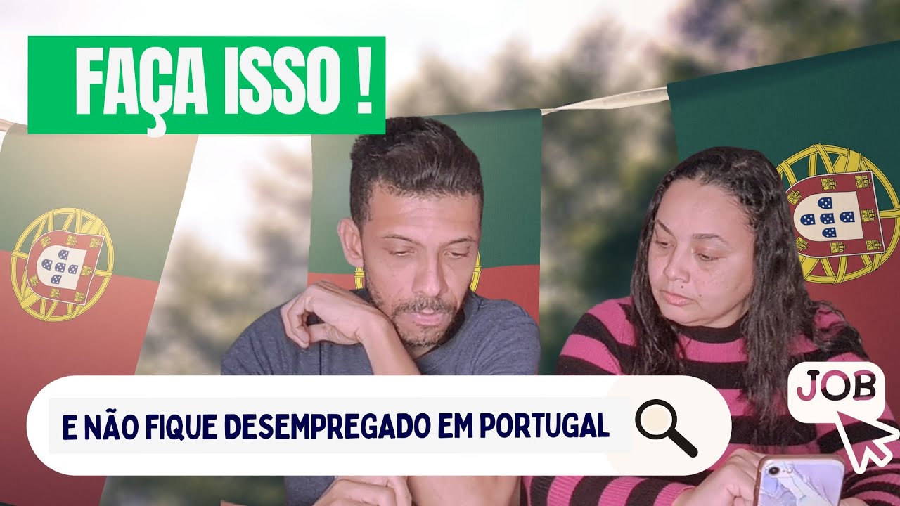 DICAS de como CONSEGUIR EMPREGO/TRABALHO em PORTUGAL EM 2024🇵🇹