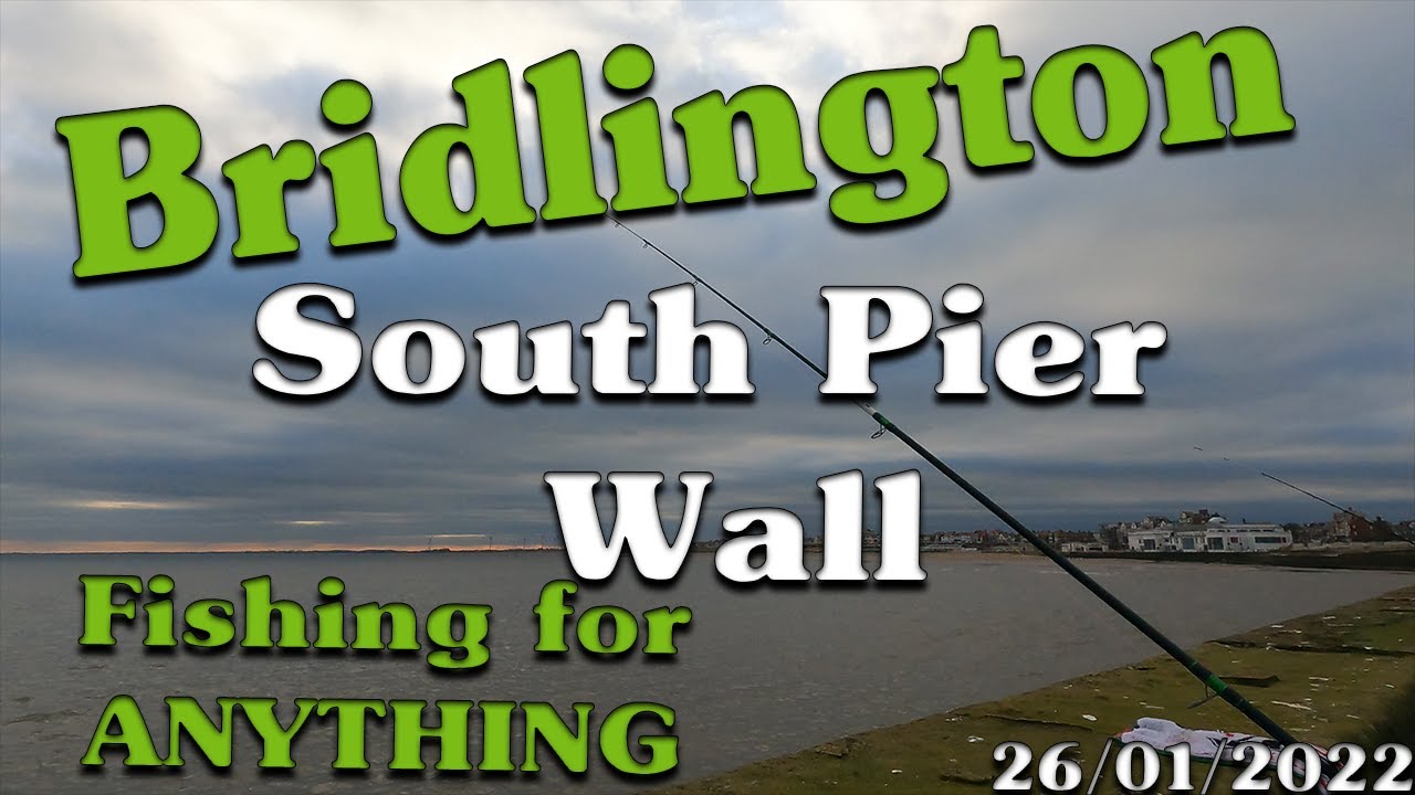 Sea Fishing UK Beach East Coast | Bridlington South Pier | Beach Casting | Fishing