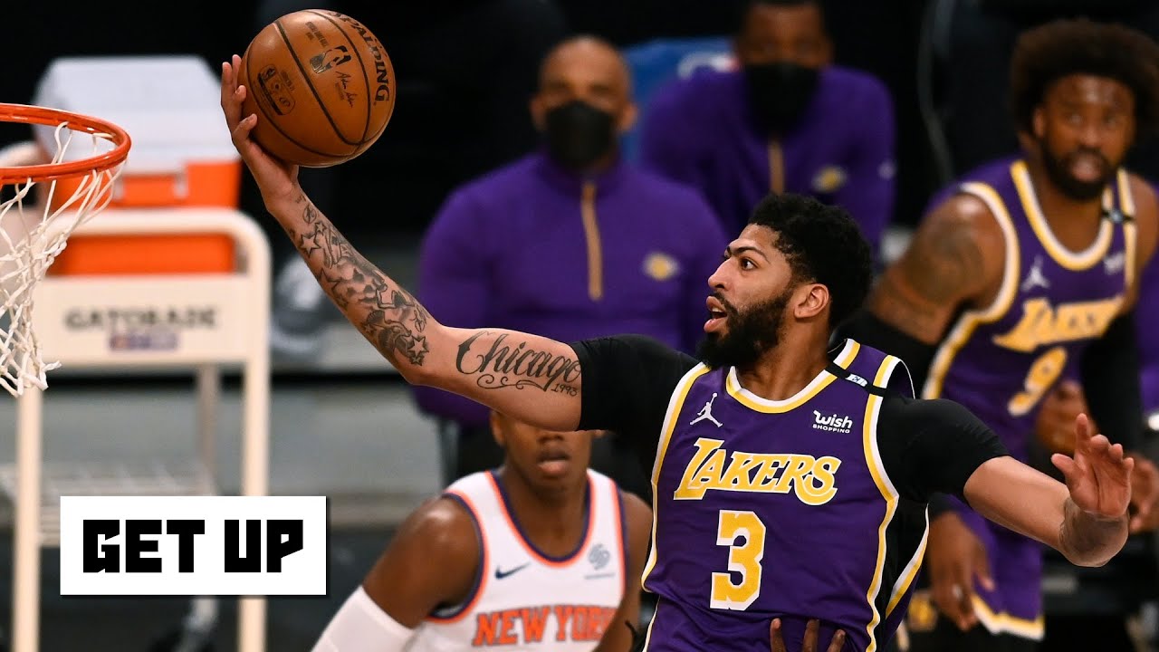 Lakers vs. Knicks highlights and breaking down the Lakers' playoff chances | Get Up