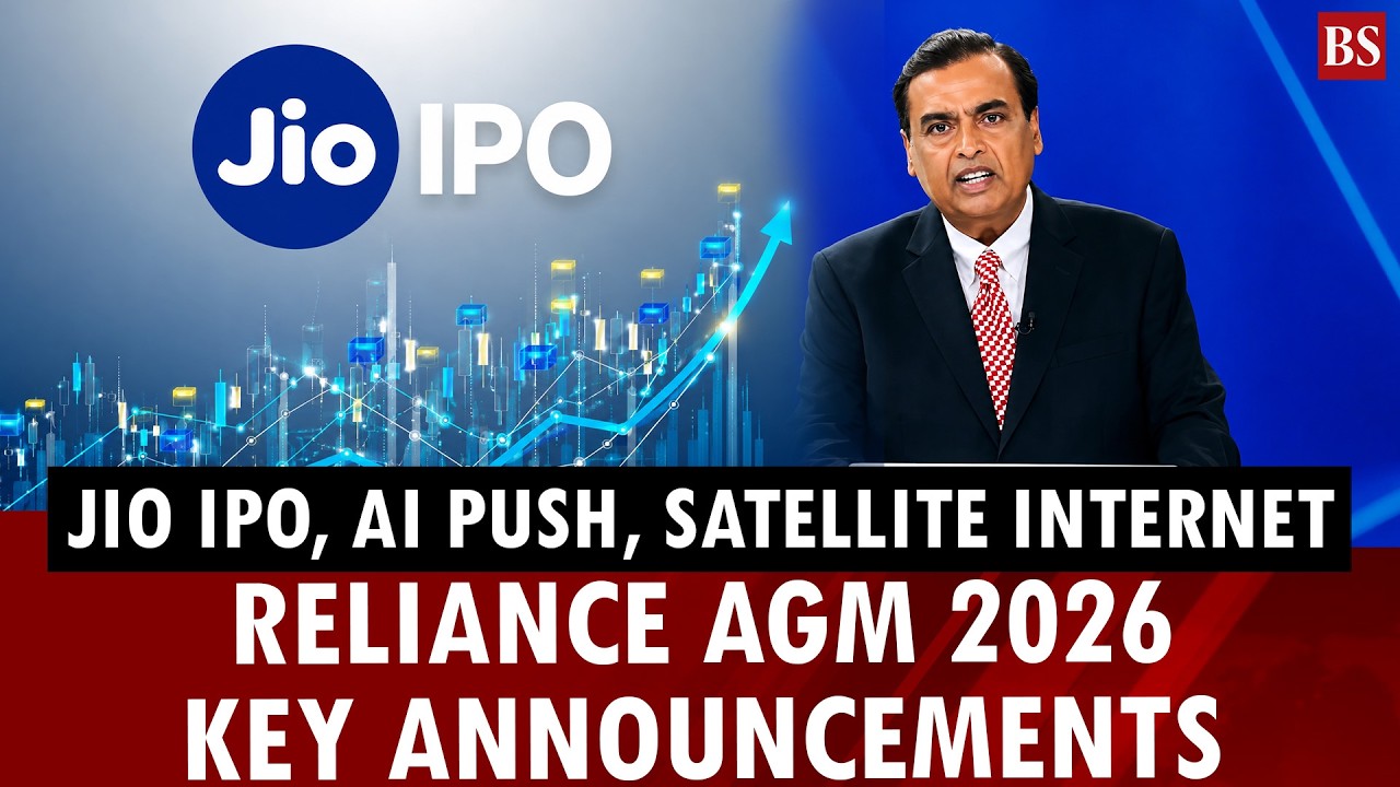 Jio IPO, AI push, satellite internet: Reliance AGM 2026 | Key announcements