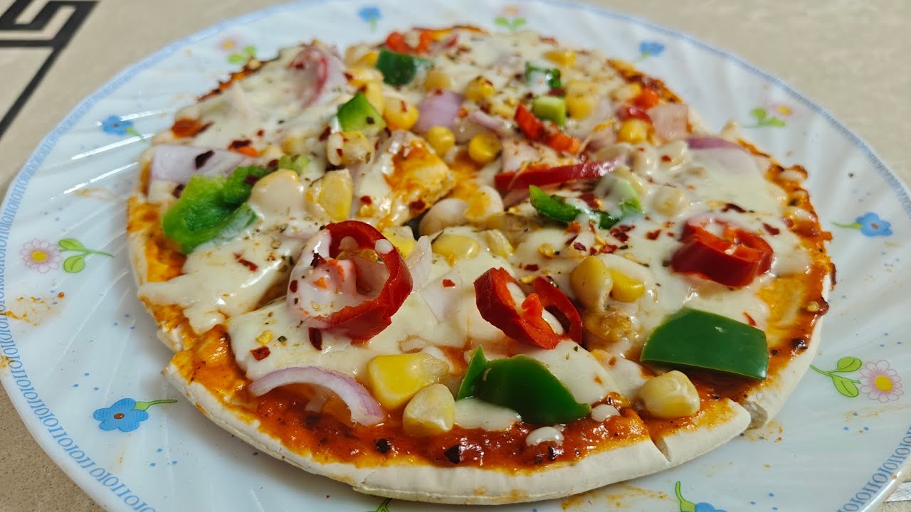 Quick 5 minutes homemade pizza 🍕\ Niri's Kitchen 
