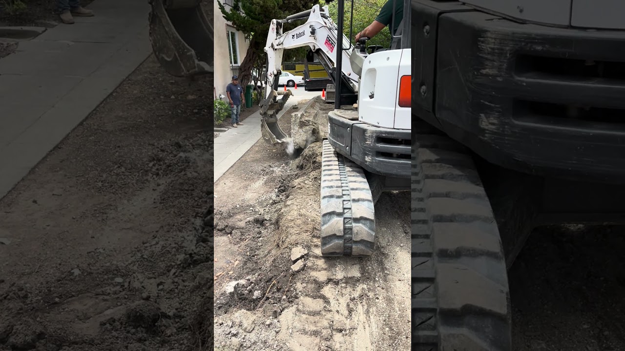 Retaining Wall Demolition #automobile #excavating #lightningtruck