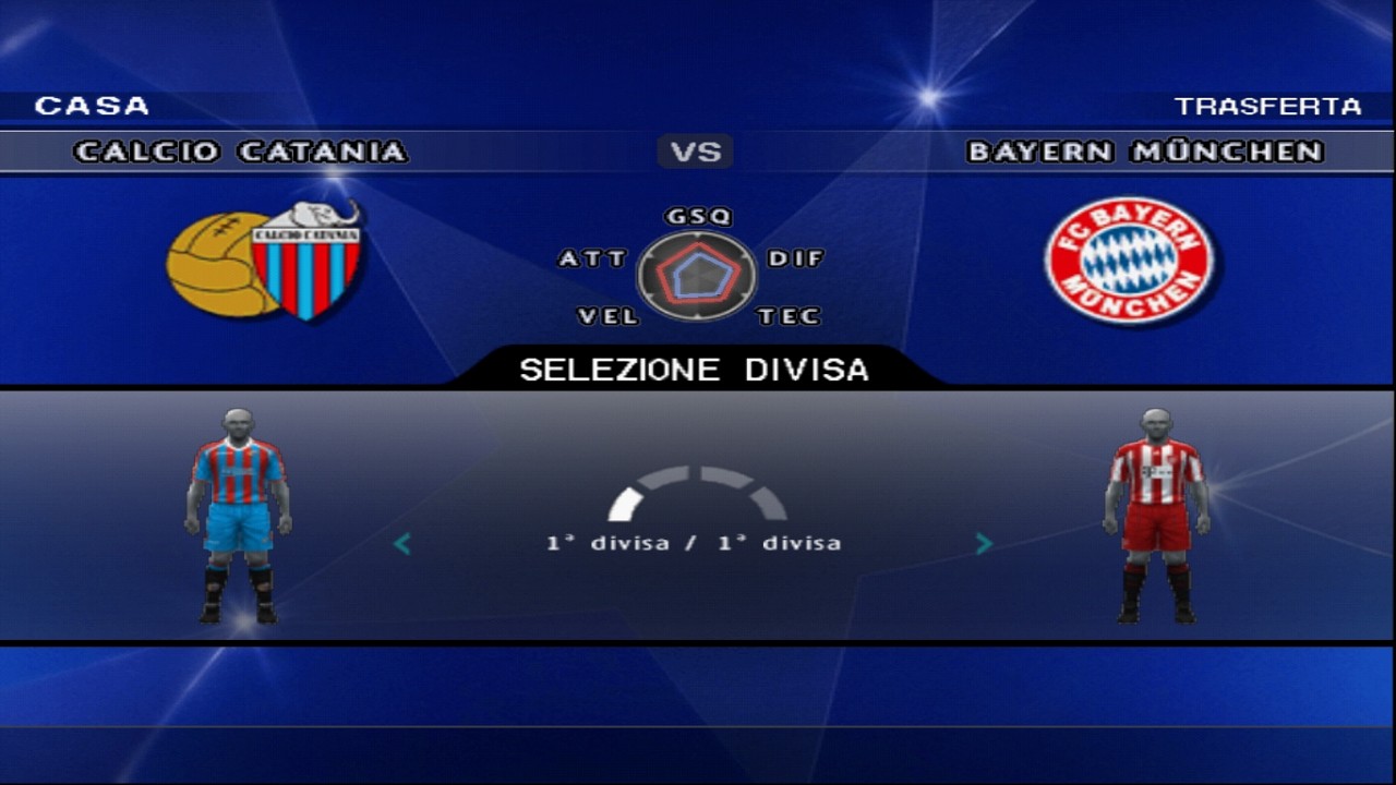 PES2011 | CATANIA - BAYERN MONACO (ANDATA SEMIFINALE CHAMPIONS LEAGUE)