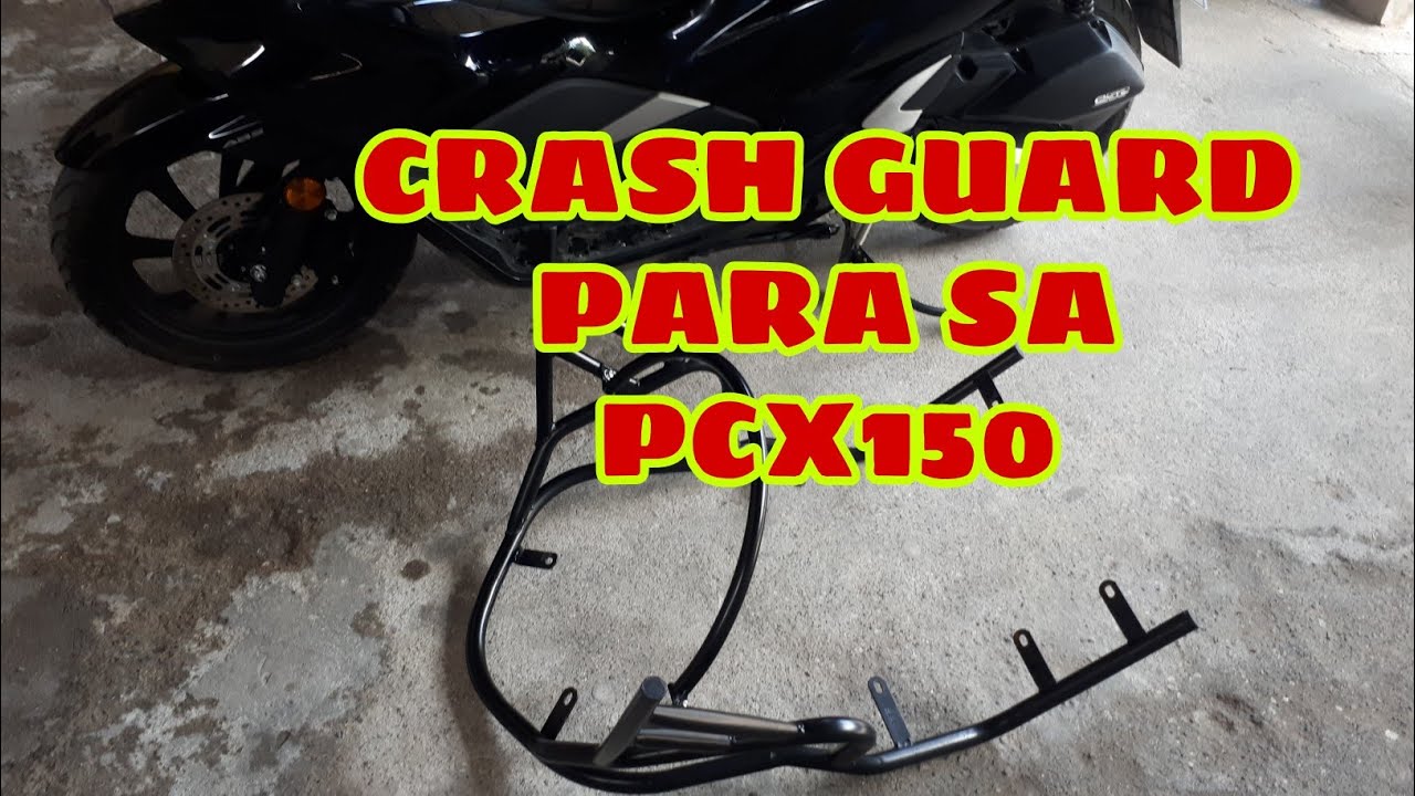 INSTALLATION CRASH GUARD HONDA PCX 150i / LEVELING WATER COOLANT