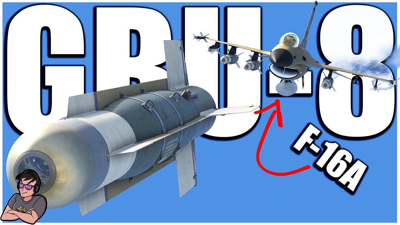 The GBU-8's for F-16A are INSANE - F-16 CAS - War Thunder