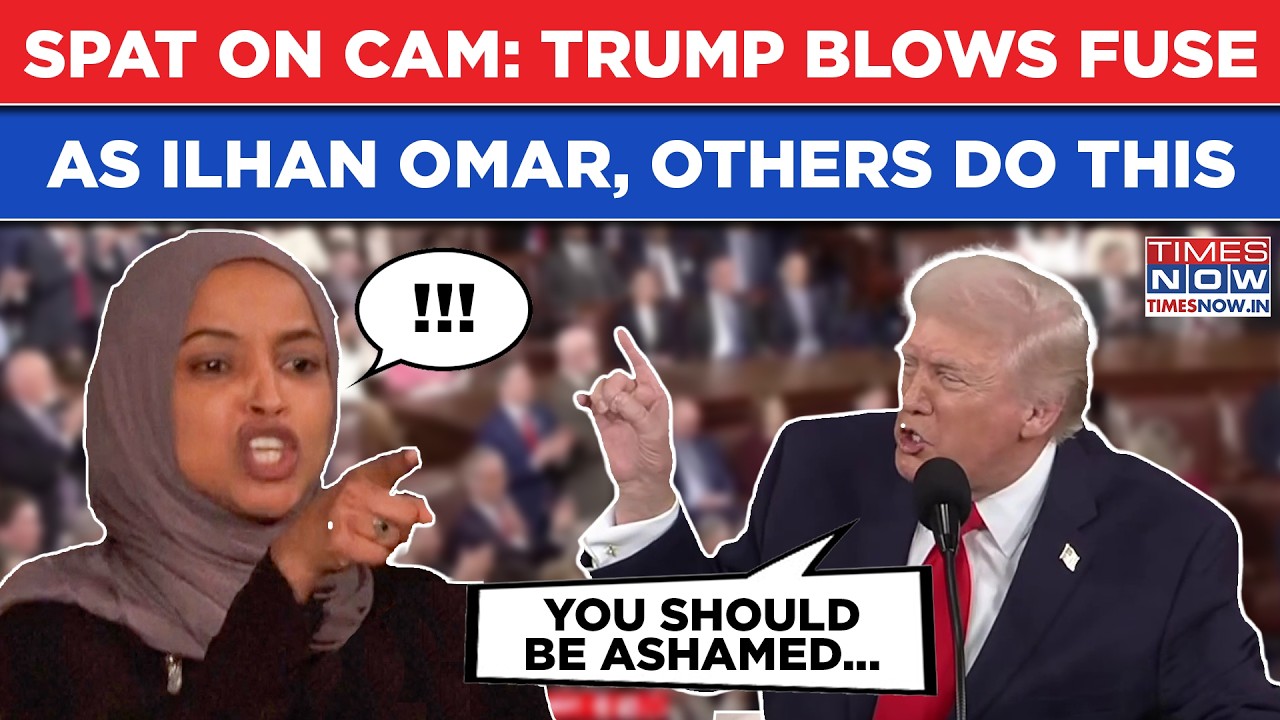 You Should Be Ashamed: Trump Trades Raps Rep Ilhan Omar; Democrat Shouts Back At US President