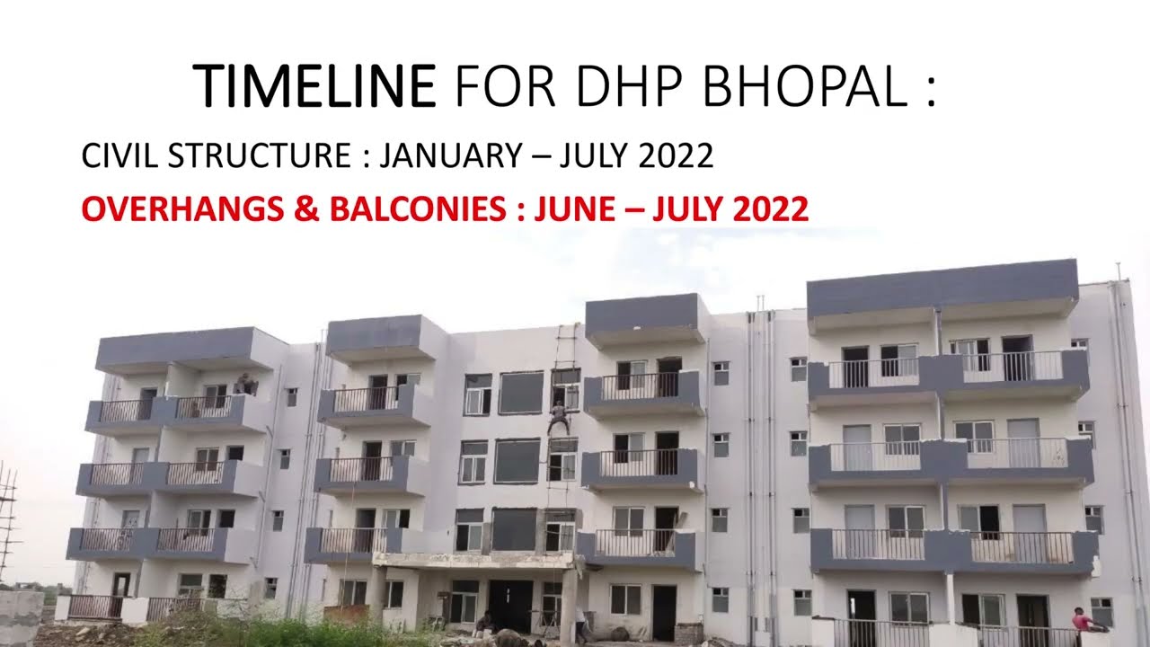 Demonstration Housing Project for UDD, Bhopal, MP Government  - a construction with RELIABLE ICF