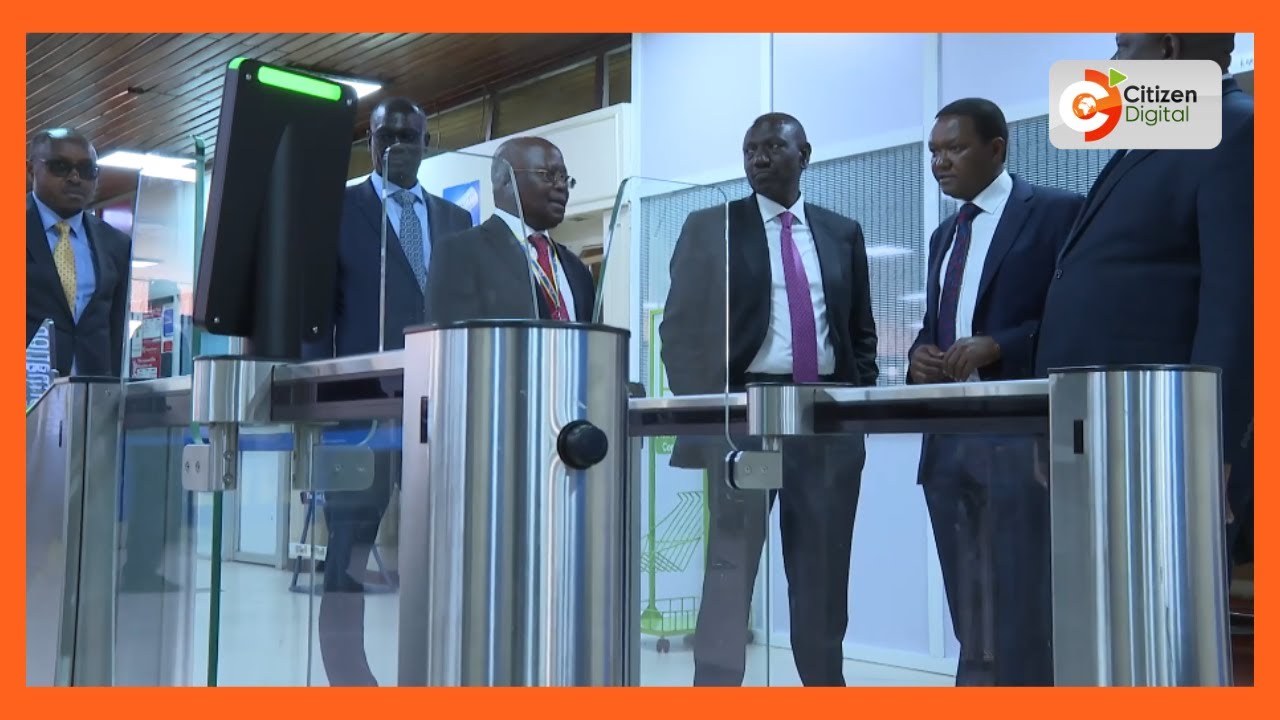 President William Ruto makes impromptu visit to JKIA