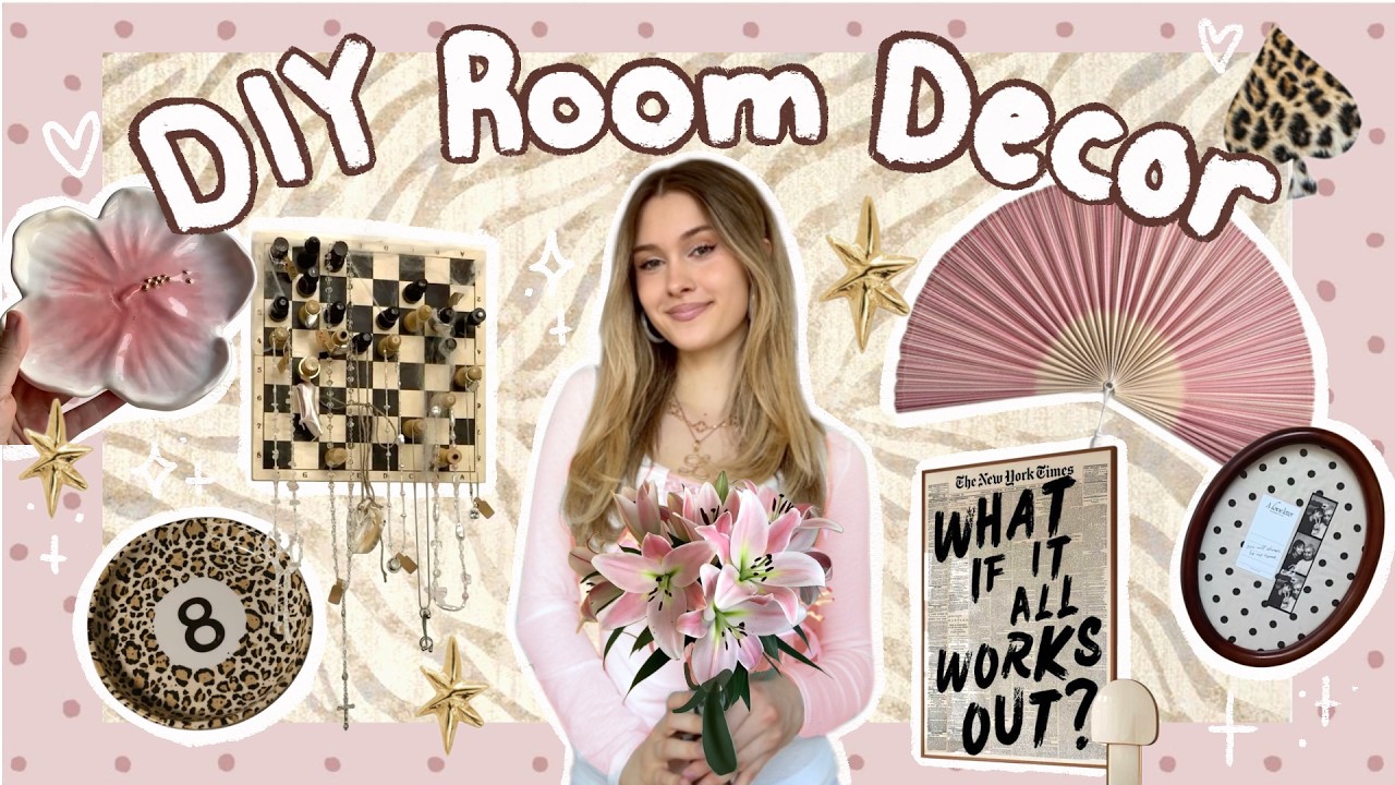 15 diy room decor ideas *aesthetic* ⋆⭒˚.⋆