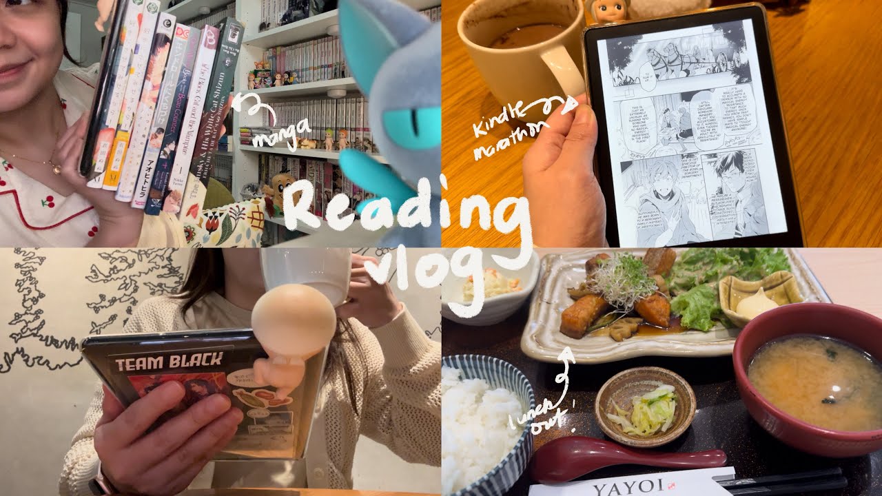 reading vlog 📚 | what I read in a week, BL manga, danmei novels