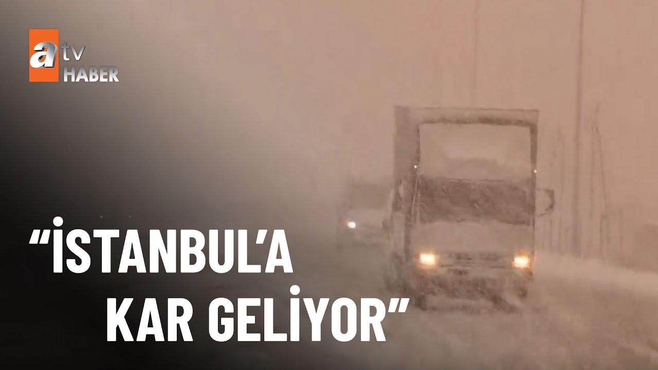İstanbul’un kar hasreti bitiyor - atv Ana Haber 3 Şubat 2023