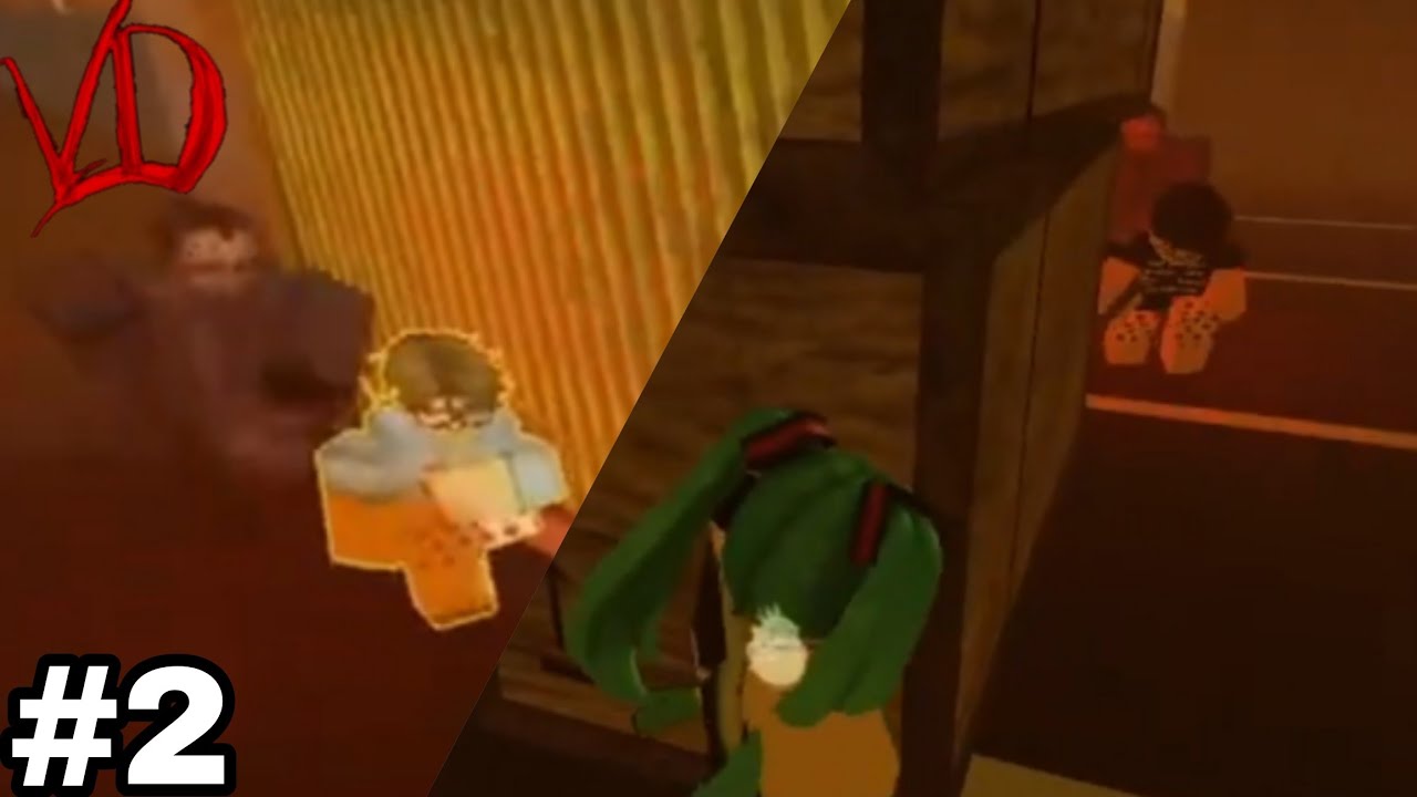 MIKU VS DUA ORANG BODOH - ROBLOX VIOLENCE DISTRICT INDONESIA