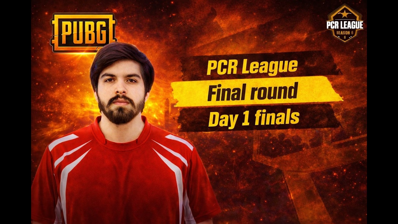 PCR LEAGUE FINAL ROUND DAY 1 FINALS 50K PRIZE   #pubgmobile #pubglive #tournament