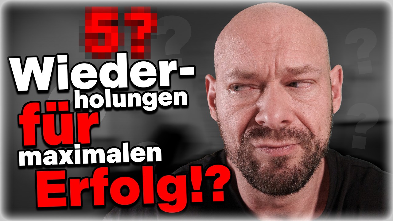Die Lüge von 8–12 Wiederholungen – was wirklich Muskeln aufbaut