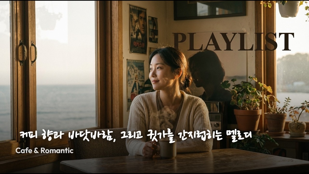 playlist ☕️ 커피 향과 바닷바람, 그리고 귓가를 간지럽히는 멜로디 | Cafe & Romantic