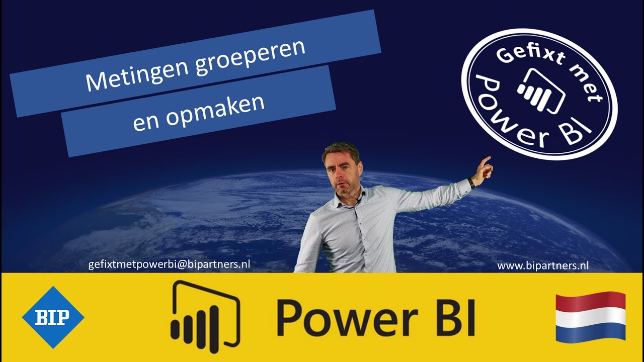 Metingen groeperen en voorzien van opmaak