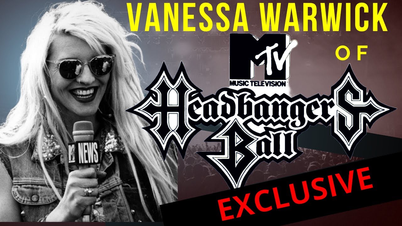 Vanessa Warwick of MTV'S HeadBangers Ball Europe  (THE INTERVIEW)