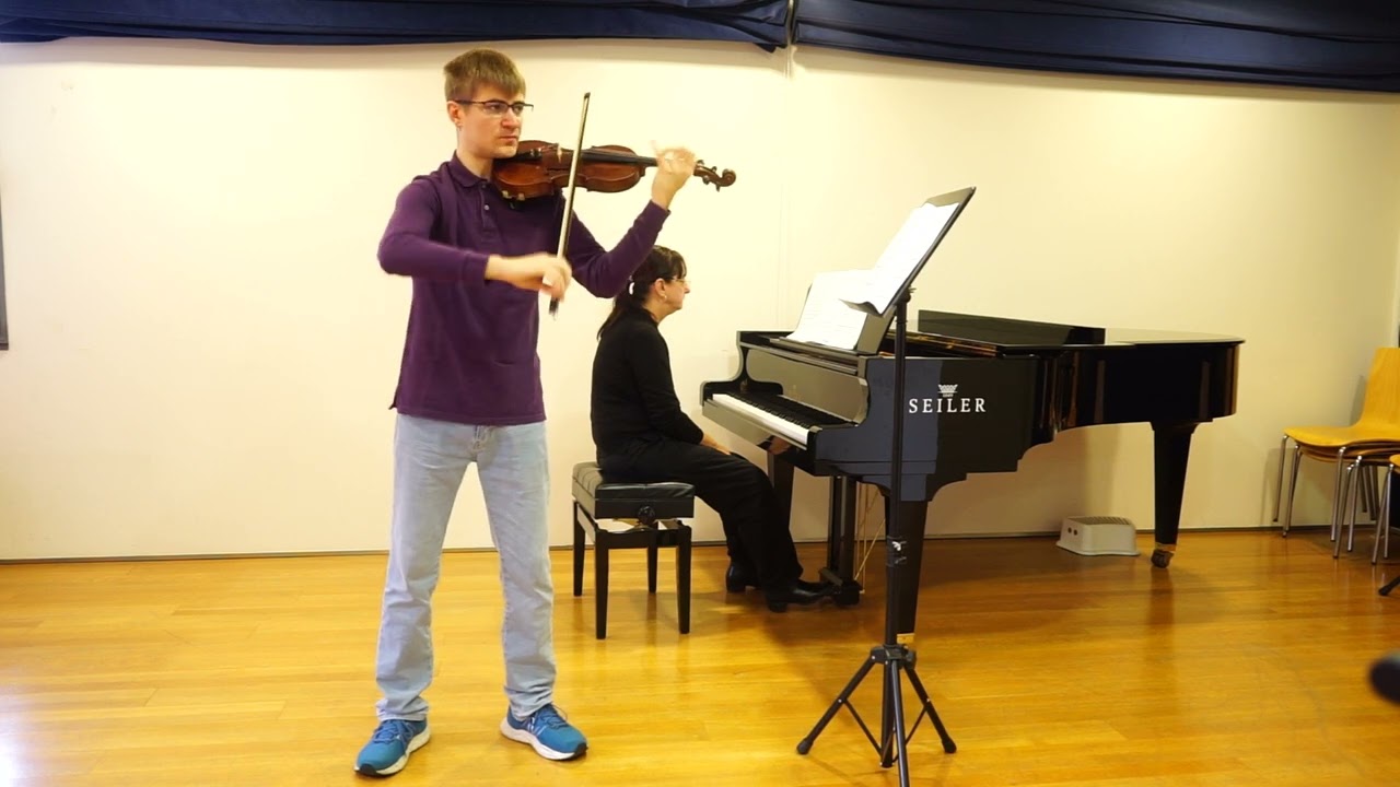 Mozart nº4 - Exposición, Cadencia y Partes Orquestales