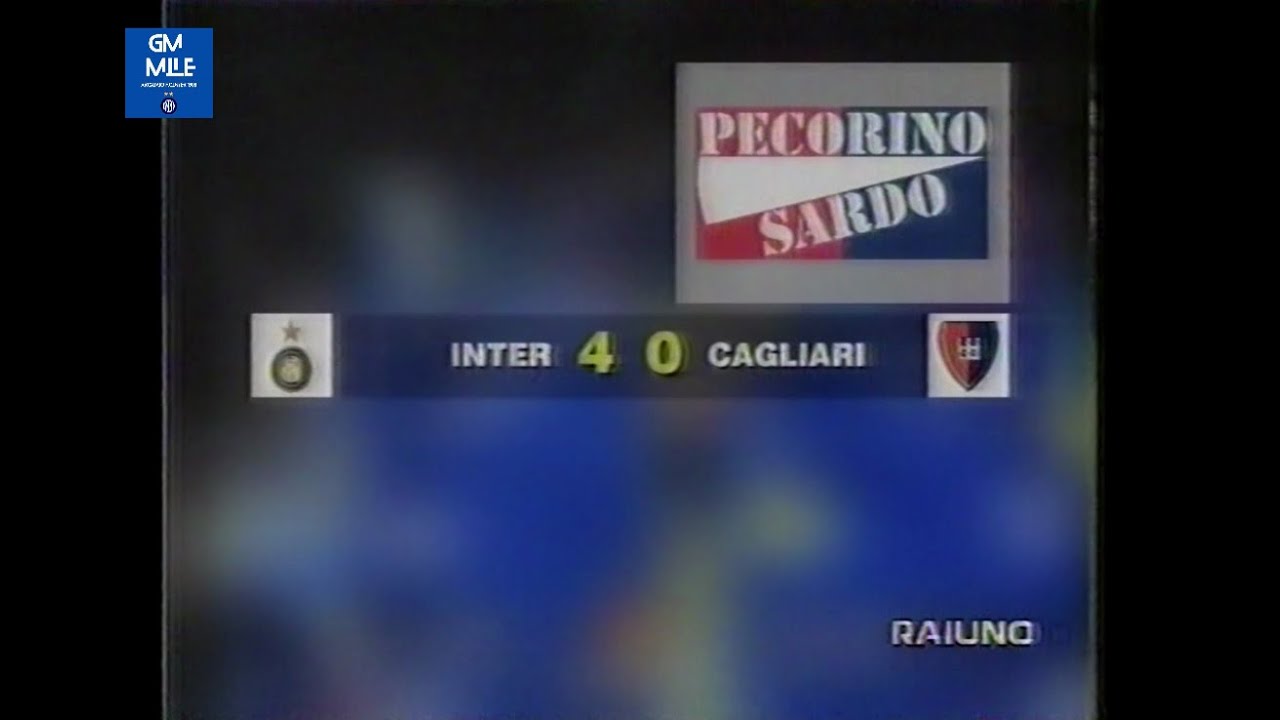 1995-96 (15^ - 23-12-1995) INTER-Cagliari 4-0 [Ganz,Branca,Branca,Branca] Servizio 90°Minuto Rai1