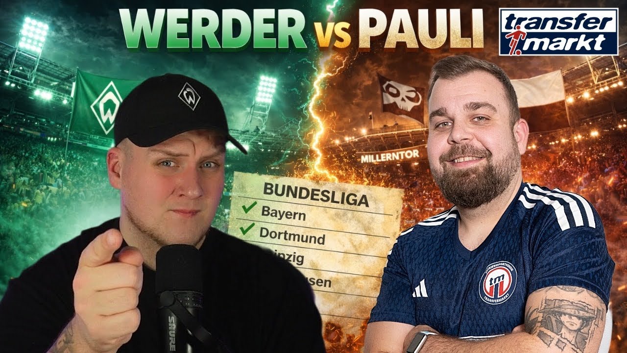Bundesliga Tipps zum 22.Spieltag 🔥 St. Pauli vs Werder Bremen im Fokus! Mit @transfermarkt 