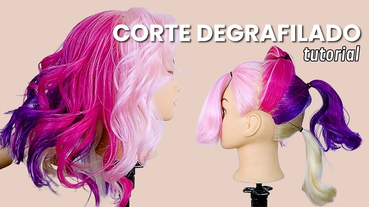 🔴CORTE DEGRAFILADO ► En 4 Pasos