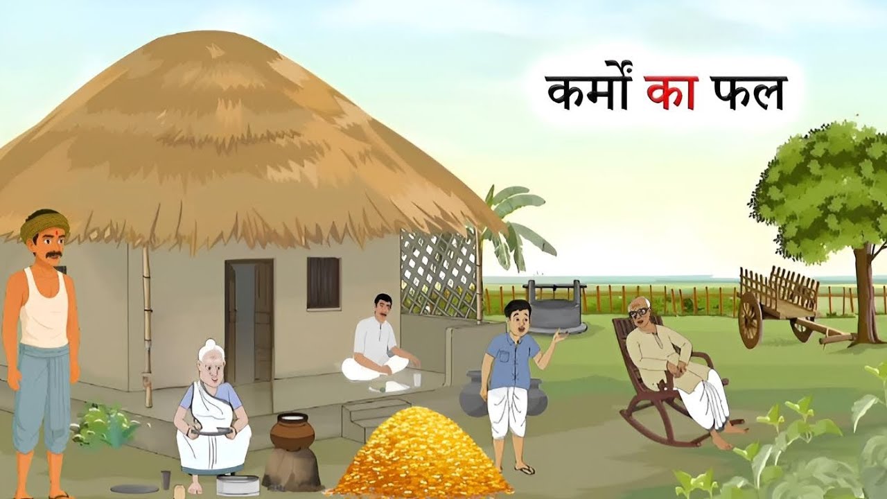 कर्मों का फल | एक प्रेरणादायक कहानी | Moral Story in Hindi 😱👆🥺😀😱 #story 