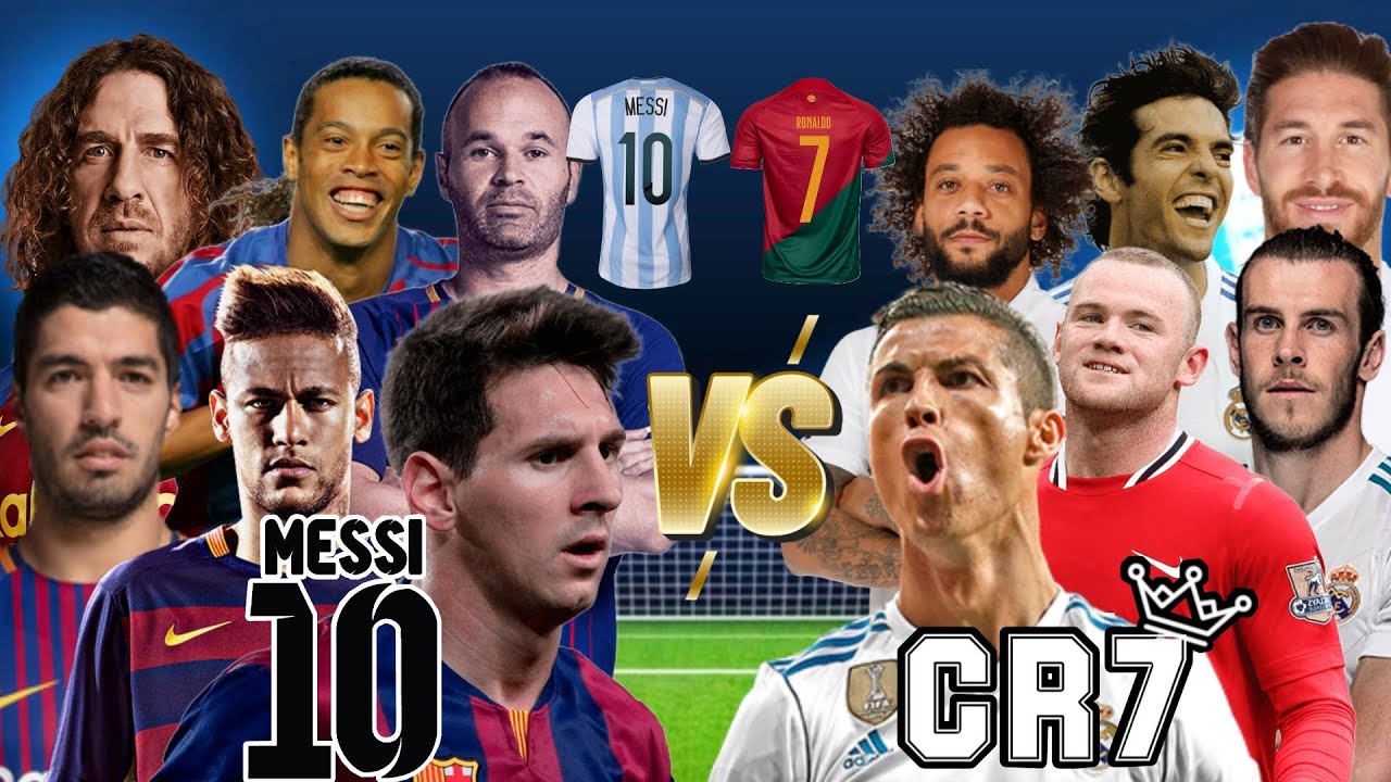 Messi Best Team VS Ronaldo Best Team 😮🔥ULTİMATE Comparison 💪