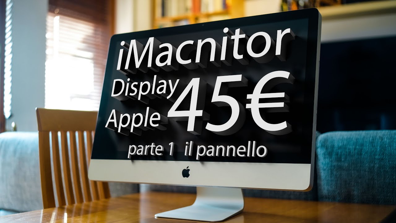 iMacnitor - Display apple a 45€!! Monitor da un iMac 27
