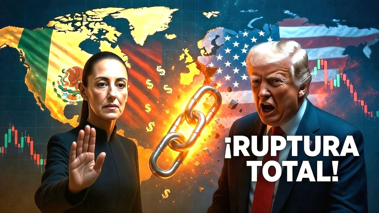 ¡MÉXICO CIERRA CUENTAS! Donald Trump estalla ante la decisión de Sheinbaum 🇲🇽🔥🇺🇸