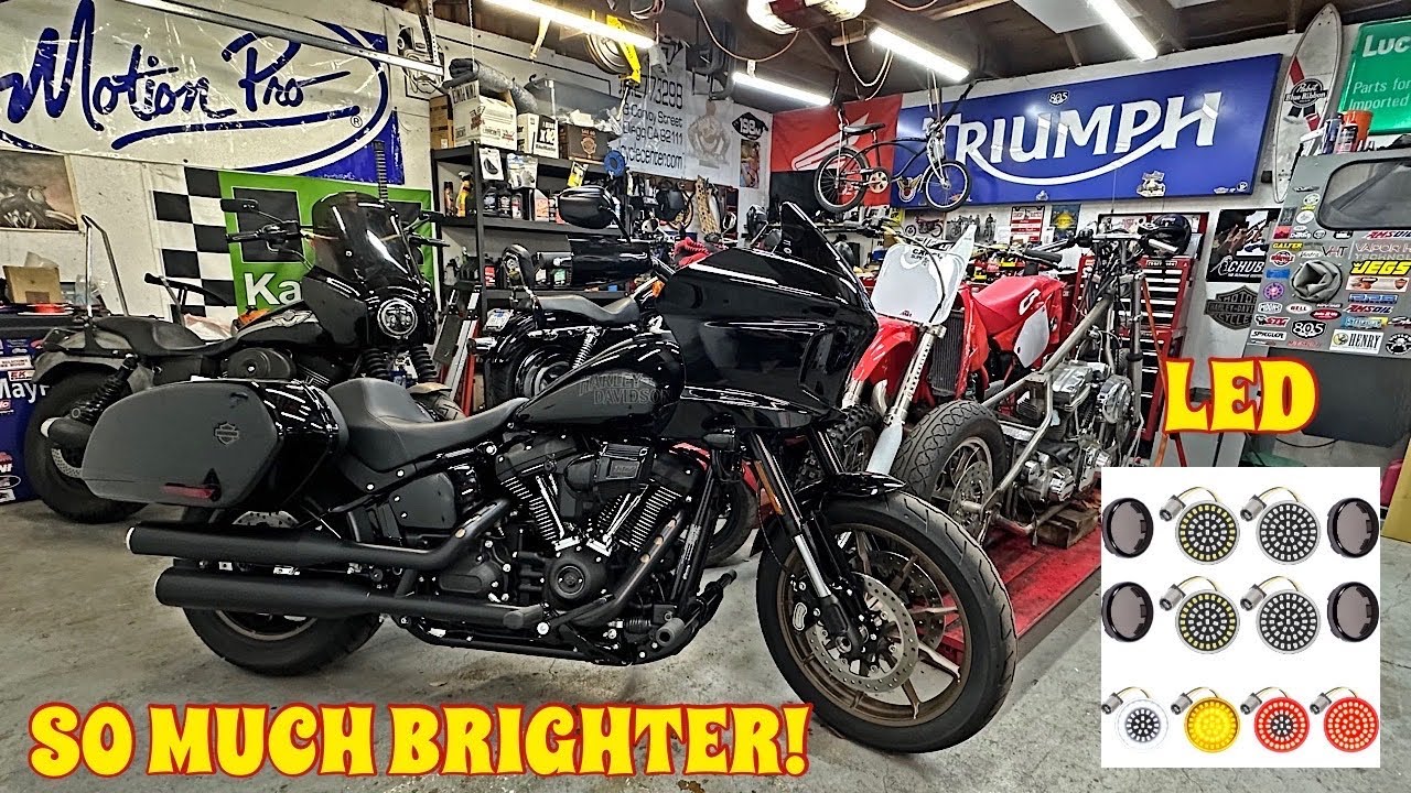 The Best Under $50 Lighting Mod For Your Harley Davidson With Installation How To!