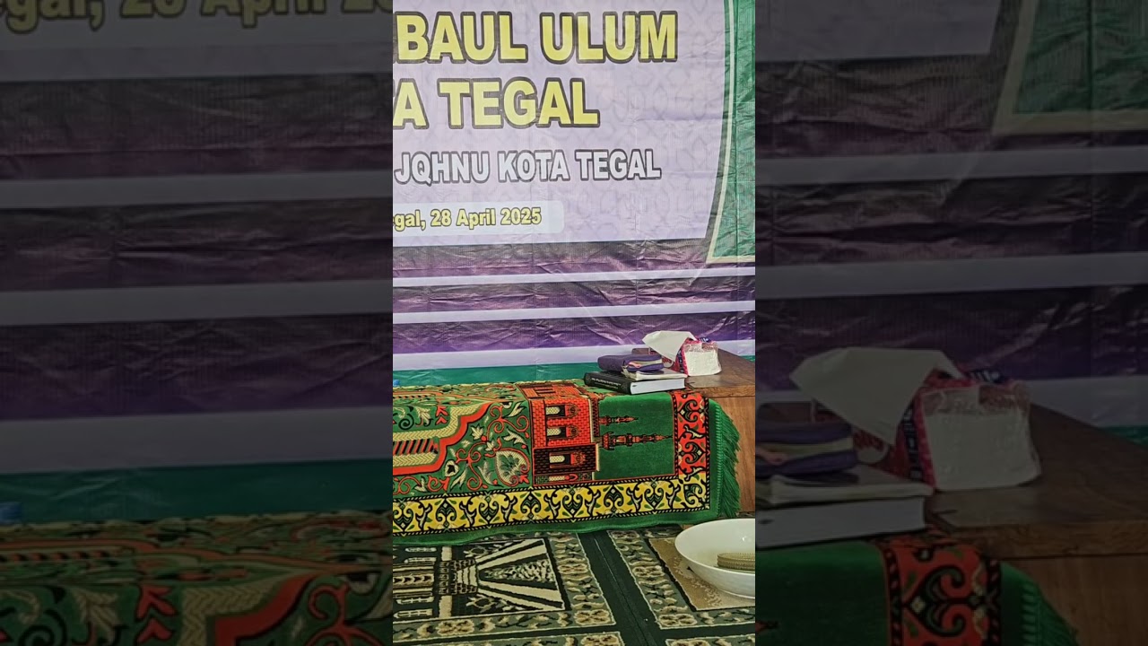 Sorotan 3.40.06 - 3.45.06 dari live Yayasan Mambaul Ulum Al-Islami Kota Tegal Jateng #shorts #love