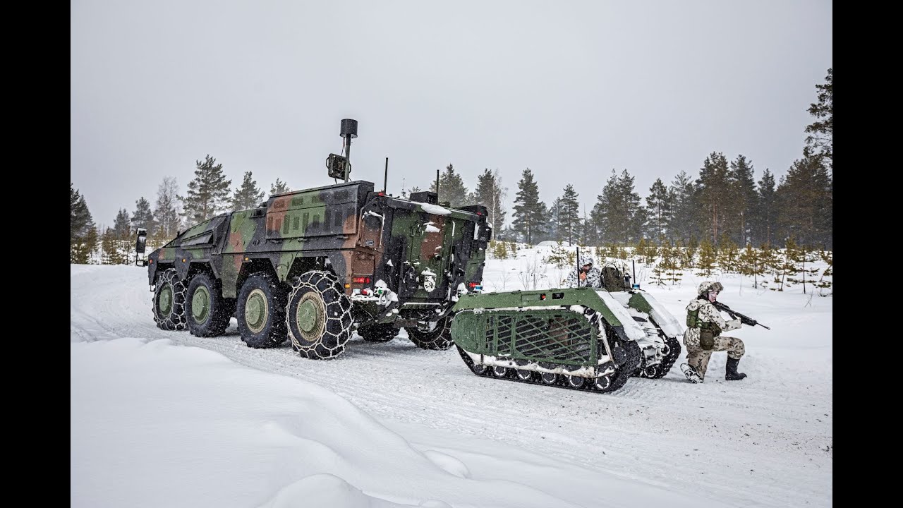 iMUGS Demonstration 3 - UGVs in arctic conditions