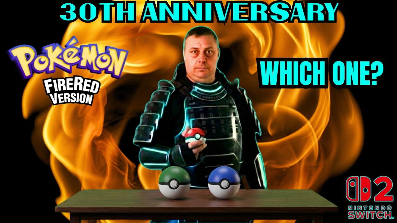 Choosing the Starter? 🔴 Pokémon FireRed on SWITCH 2 (30th Anniversary Part 1)