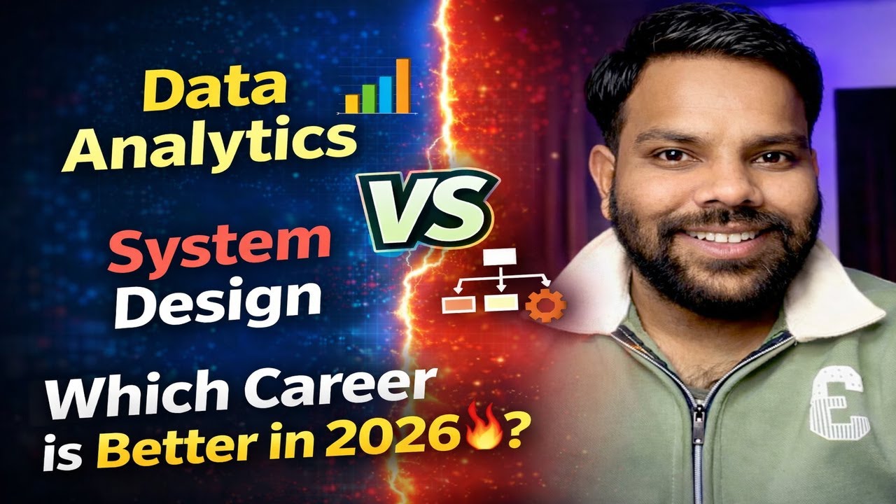 Data Analytics vs System Design 🔥 Which Career is Better in 2026?