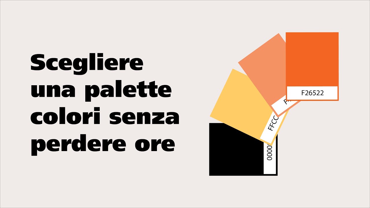 2 modi per creare la PALETTE di un BRAND