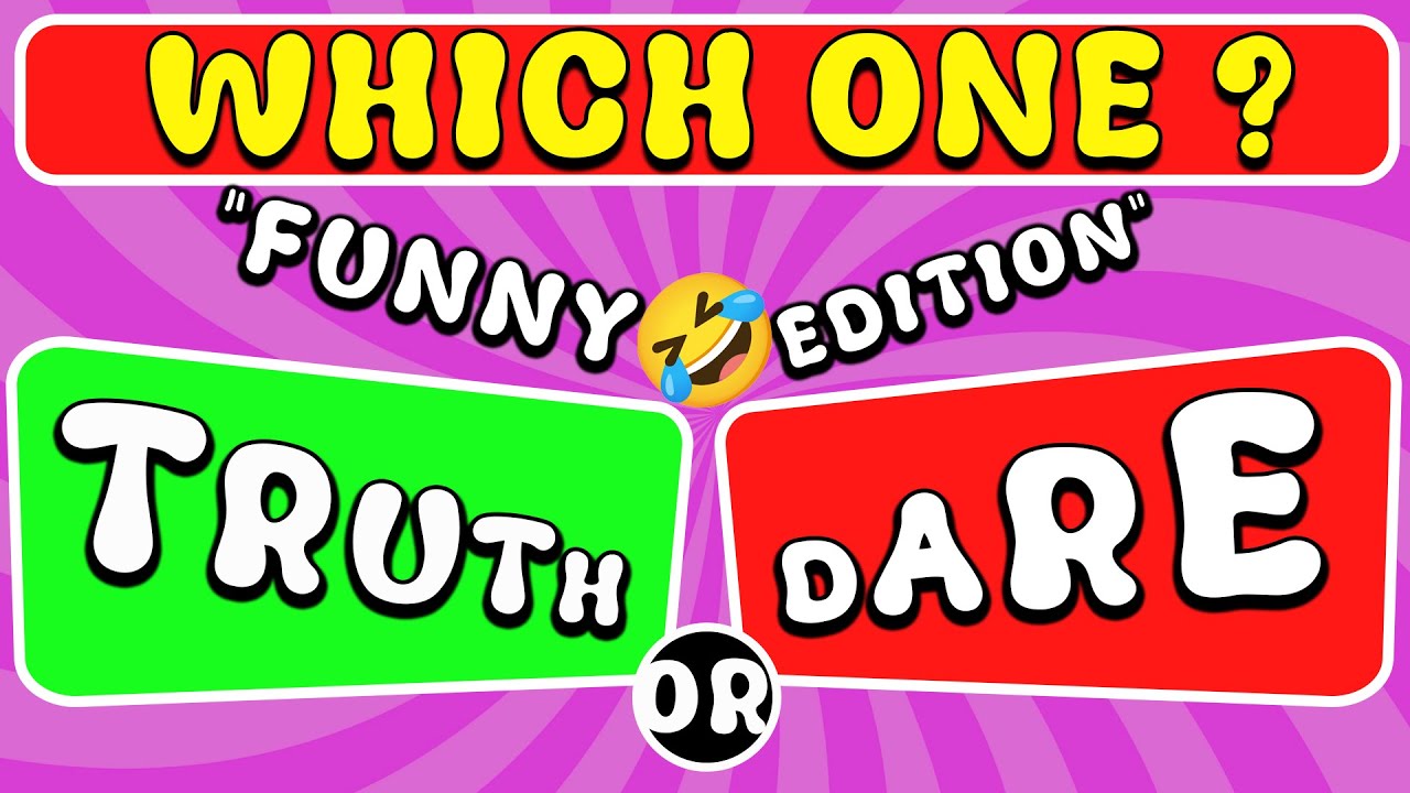 Truth or Dare Funny Questions Edition 😇😈 | Interactive Game