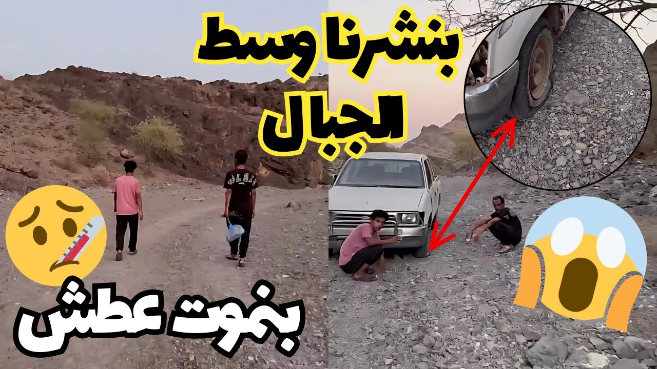 رحله للنحل انتهت بكفر مبنشر بنص الجبل وبدون ارسال ولا ماء 😱😰🐝(بنموت عطش 🤒) #2