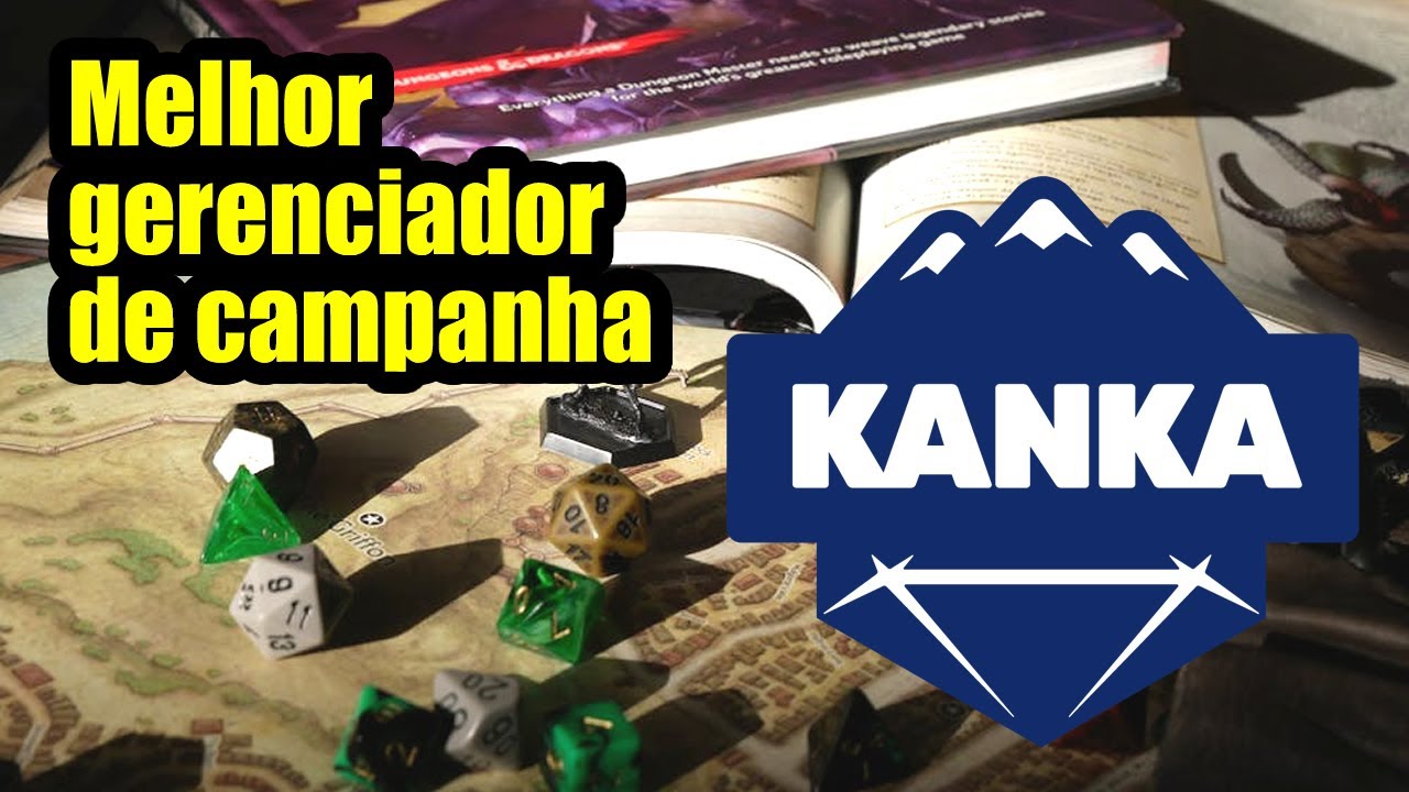 GRÁTIS - O gerenciador de campanhas de RPG perfeito! Kanka RPG