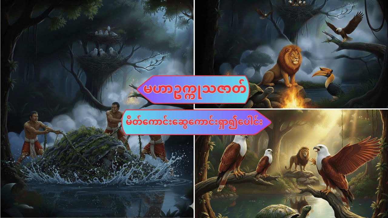 (၄)မဟာဥက္ကုသဇာတ်(မိတ်ကောင်းဆွေကောင်းရှာ၍ပေါင်း)