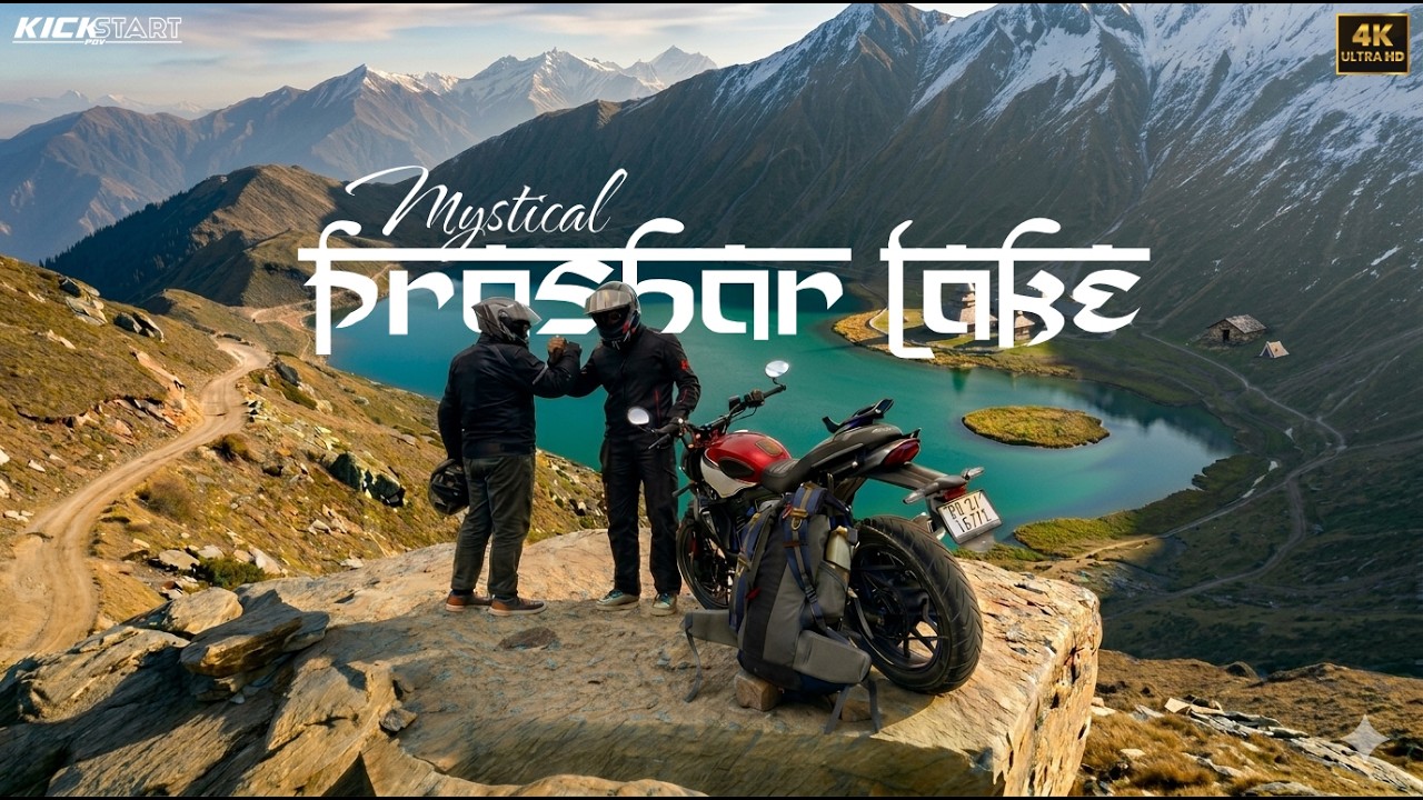 Triumph Speed T4 Ride to Prashar Lake | Hidden Gem of Himachal | Mystical Floating Island