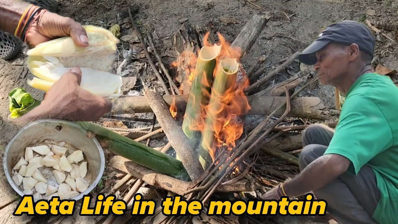 GANITO MAGLUTO MGA KATUTUBONG AETA SA BUNDOK KAPAG WALANG KALDERO GAMIT LANG ANG BUHO 