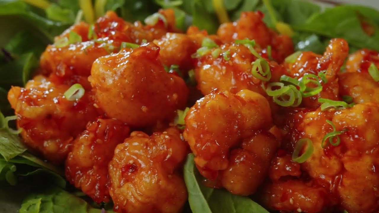 The Ultimate Vegan Wings - Sweet & Spicy Cauliflower Wings
