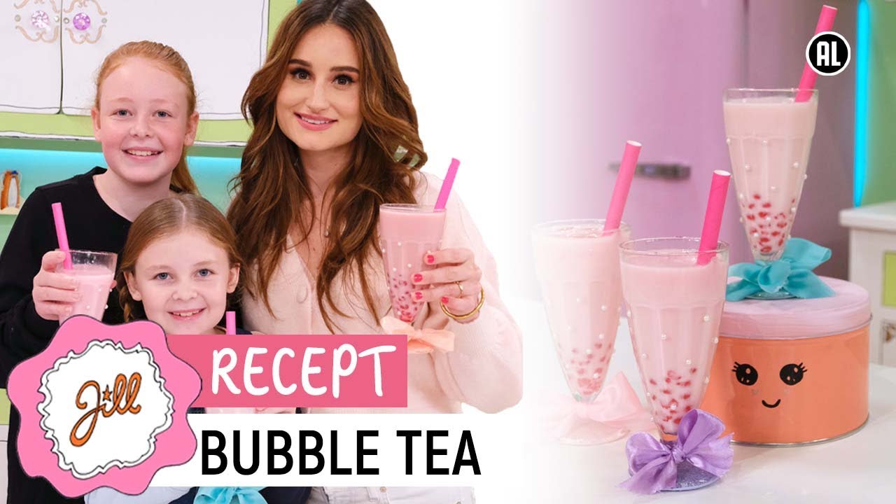 Stacey, Mila en Jill maken Bubble Tea - Recept | Jill