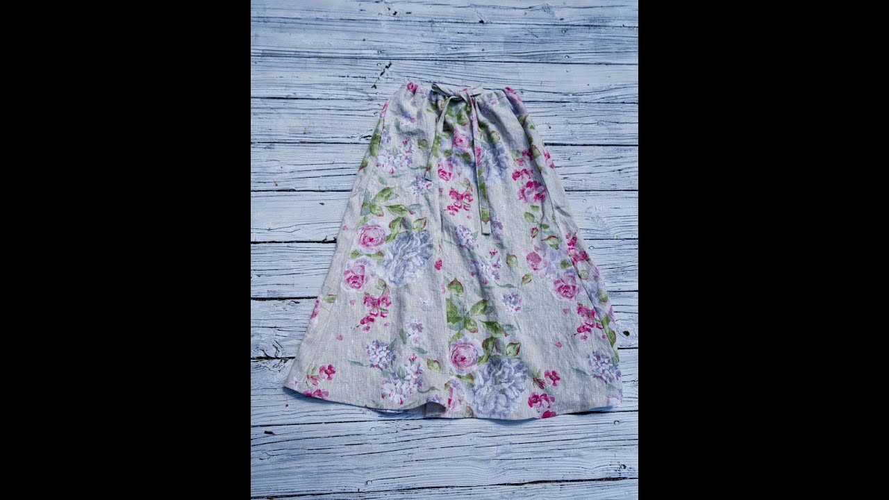 How I made The Saltmarsh Skirt  by Merchant and Mills