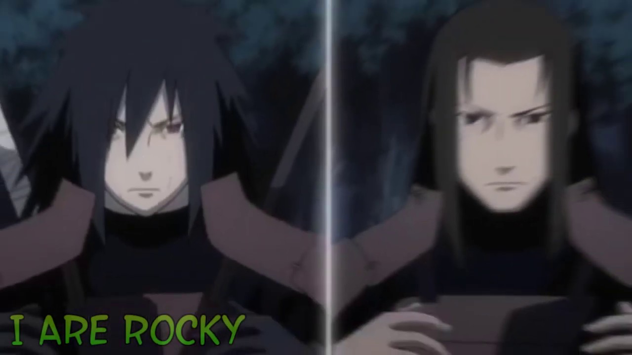 (AMV)- Madara vs Hashirama-Samidare trap remix