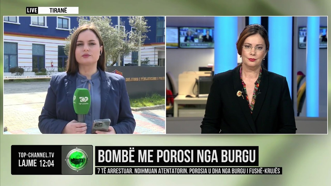 Top Channel/ Bombë me porosi nga burgu 7 të arrestuar. Ndihmuan atentatorin