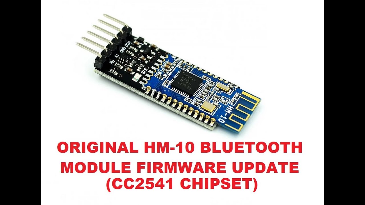 Original HM-10 Buluetooth Module Firmware Update via Usb FTDI